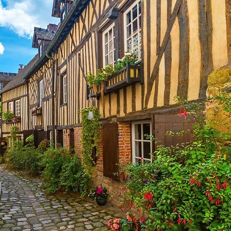 Appartement De Charme Dans Un Chateau A 5 Min D'Honfleur Gonneville-sur-Honfleur Zewnętrze zdjęcie