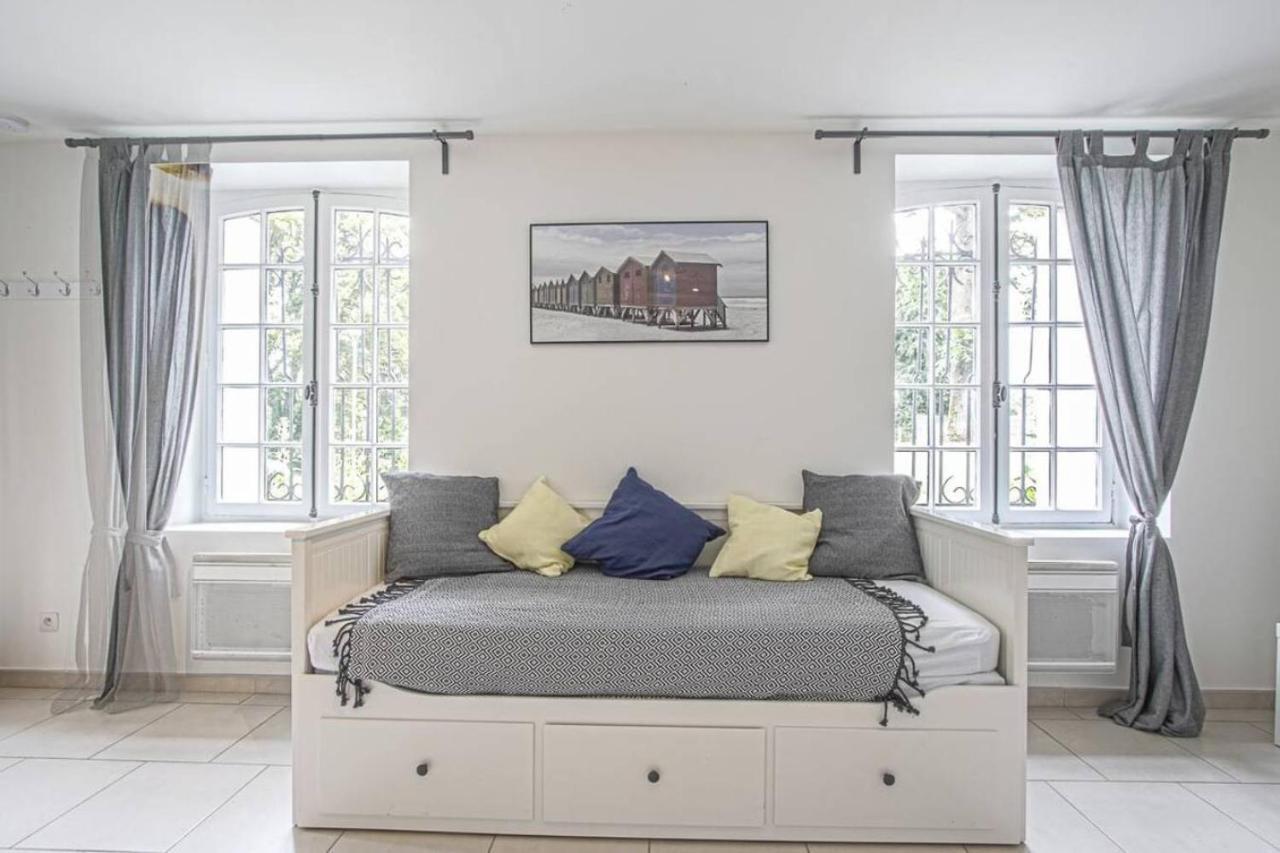 Appartement De Charme Dans Un Chateau A 5 Min D'Honfleur Gonneville-sur-Honfleur Zewnętrze zdjęcie