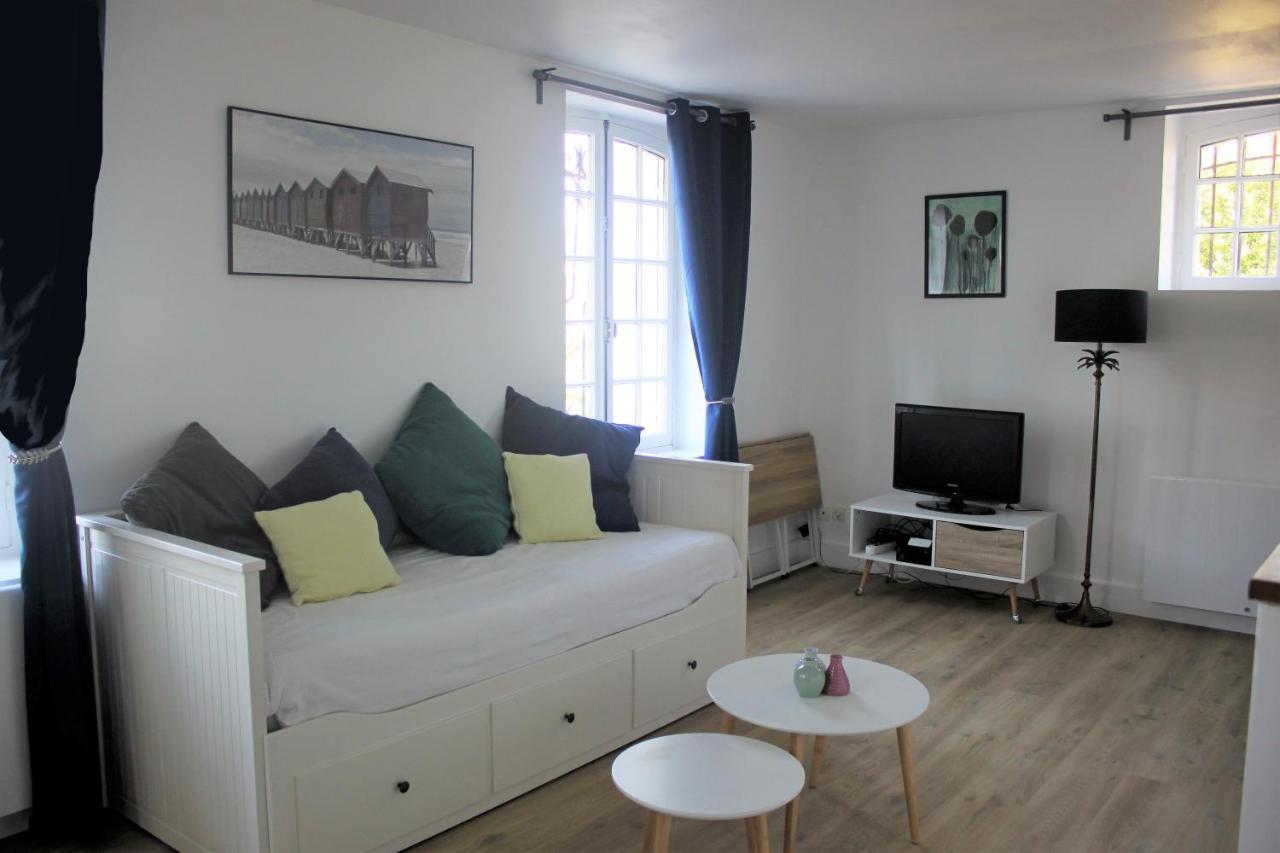 Appartement De Charme Dans Un Chateau A 5 Min D'Honfleur Gonneville-sur-Honfleur Zewnętrze zdjęcie