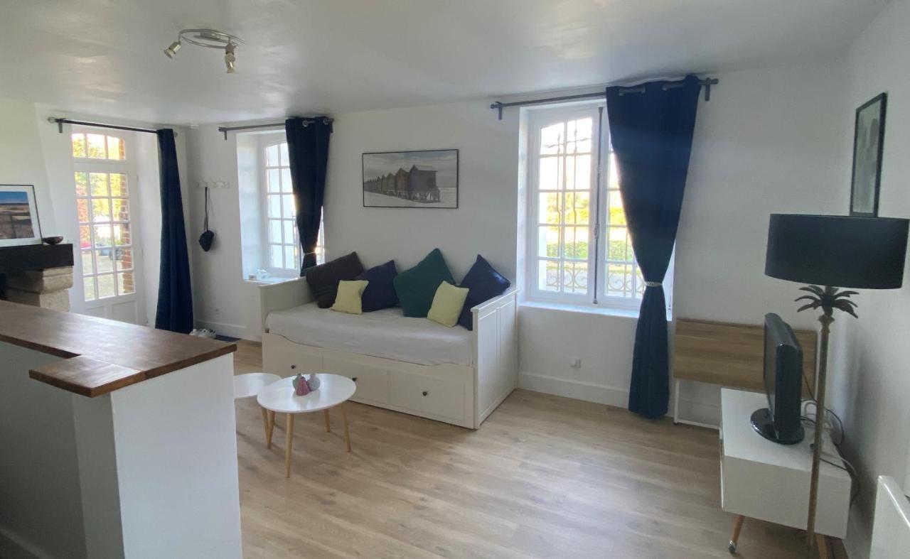 Appartement De Charme Dans Un Chateau A 5 Min D'Honfleur Gonneville-sur-Honfleur Zewnętrze zdjęcie
