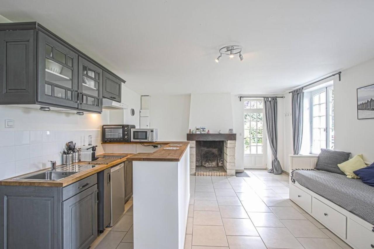 Appartement De Charme Dans Un Chateau A 5 Min D'Honfleur Gonneville-sur-Honfleur Zewnętrze zdjęcie